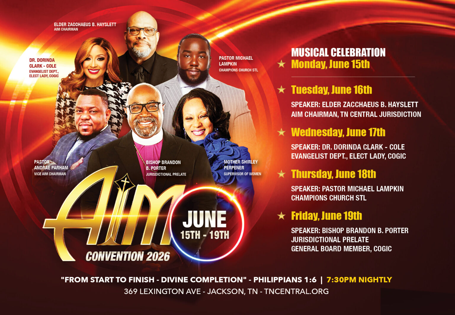 AIM CONVENTION 2026 – Greater Community Temple COGIC